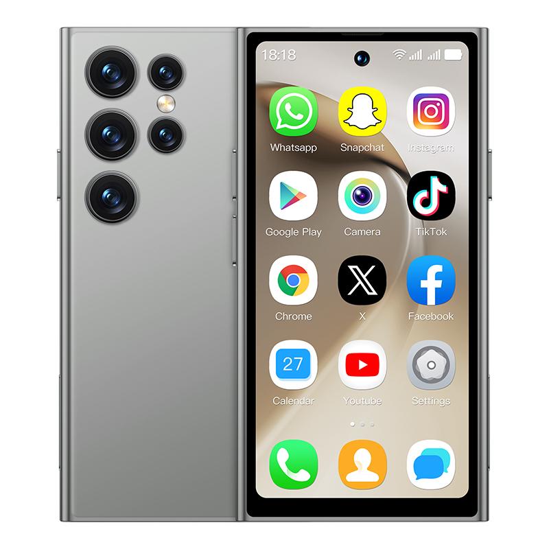 S26 PRO Mini 4G Smartphone 4,0 palce 2GB RAM 16GB ROM Duální kamera 2MP+5MP LTE Dual SIM Bluetooth Type-C Svítilna Odemykání obličejem Android Mobilní telefon