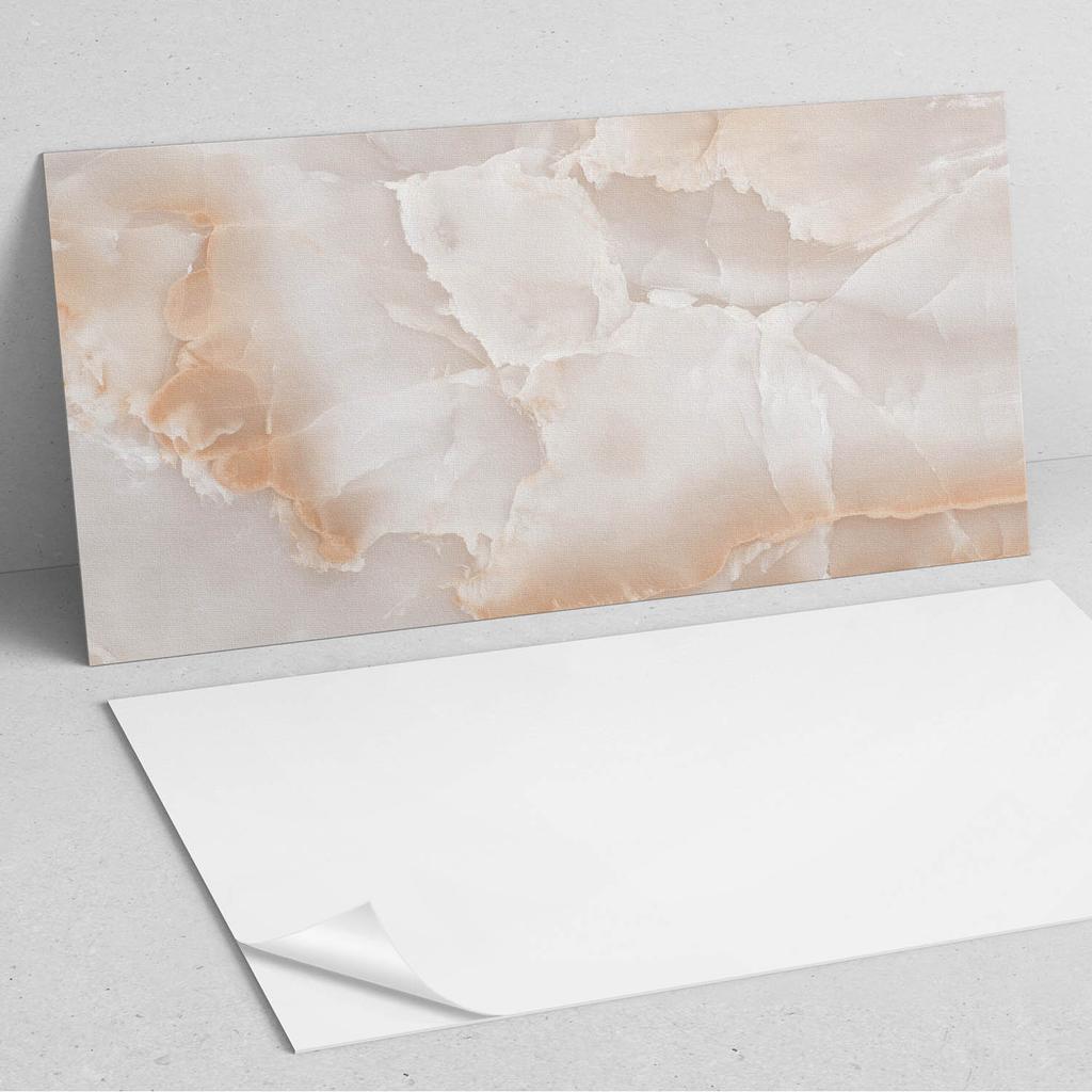 Panel Samoprzylepny Z Nadrukiem - Idealny Do Kuchni 120X60 Cm Naturalny Wzór Kamienia