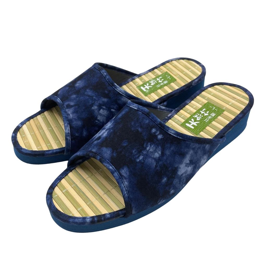 Edoten Shigi Hep Sandals, Bamboo-topped, Made in Japan, Lightweight Sponge Sole, Men's, Size M, 25cm-25.5cm