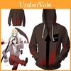 Anime Angels Of Death Isaacfoster Zack Hoodies Mantel Sweatshirt Kostüm Cosplay