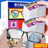 High Quality Disposable Eyeglass Cleaning Pads Screen Cleaning Pads  Traceless Quick Drying Anti-fog Glasses Wipes Dust Removal Remove Oil