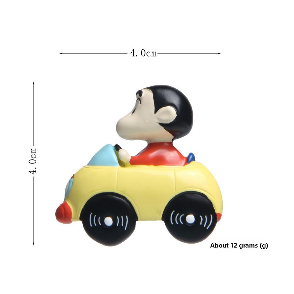 

Panda Minnie Creative Ultraman Shinchan Car Themed Magnet Refrigerator Driver Guy