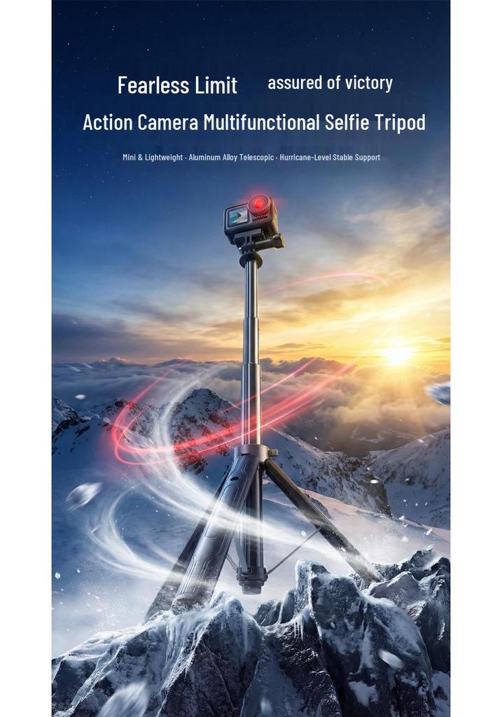 Handheld Stabilizer for DJI OSMO 360, Action 5Pro, 4, 3 Sports Cameras