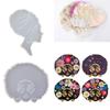 Head Lare Beauty Rollin Tray Molds for Epoxy Resin Afro Female Silione Resin Mold Resin astin DIY Home Deor r