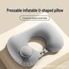 Inflatable U-Shaped Neck Pillow for Travel, Work, or Home