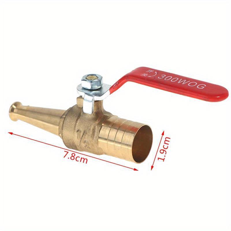 High-pressure Water Copper High-pressure Water Copper Car Hose Sprinkler Switch Watering Garden Fire-fighting Water Pipe