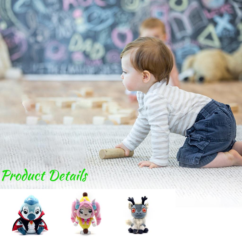 Plüschpuppe, Spielzeuggeschenk, Cartoon, Stoffpuppe für Kinder, Geschenkkissen für Kinder