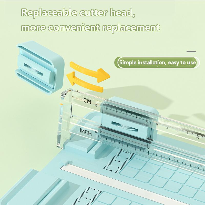 1PC Four-in-one Two-way Paper Cutter Manual Office Paper Cutter Design for Schools Offices and Homes