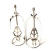Nipple Nipple Nipple Nipple Stainless Adult Set of 2 Clamps, Clips, Clamps, Cages, Adjustable, Steel, SM, Goods,