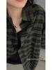 Women's Retro Hong Kong Plaid Shirt Jacket – Autumn Lightweight, Loose-Fit Outerwear