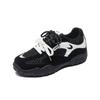 Retro Niche Popular Sports and Leisure Shoes Flat-soled Lace-up Versatile German Training Shoes Mesh Breathable and Light Forrest Gump Shoes Women