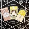 NIMN White Cat Tarot for Cat Lovers, Cute 78-Card Tarot Deck, 10.3*6cm Whimsical Watercolor Feline Kawaii Tarot