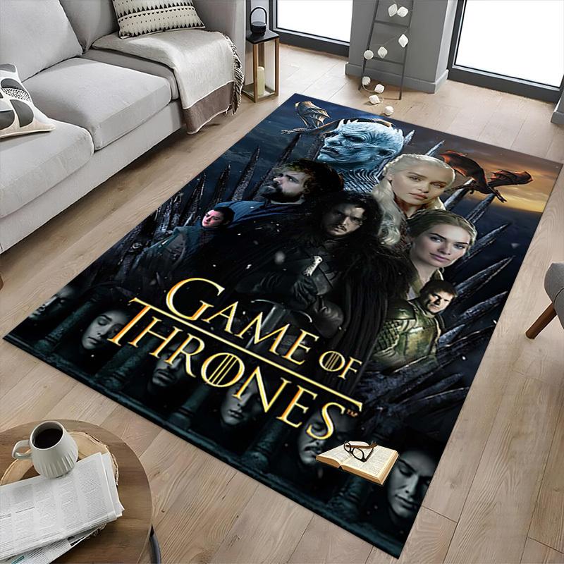 1PC Game of Thrones Extra Large Non-Slip Floor carpet, Office, family, bedroom, Studio - Large Area Rug Indoor Rugs1180A
