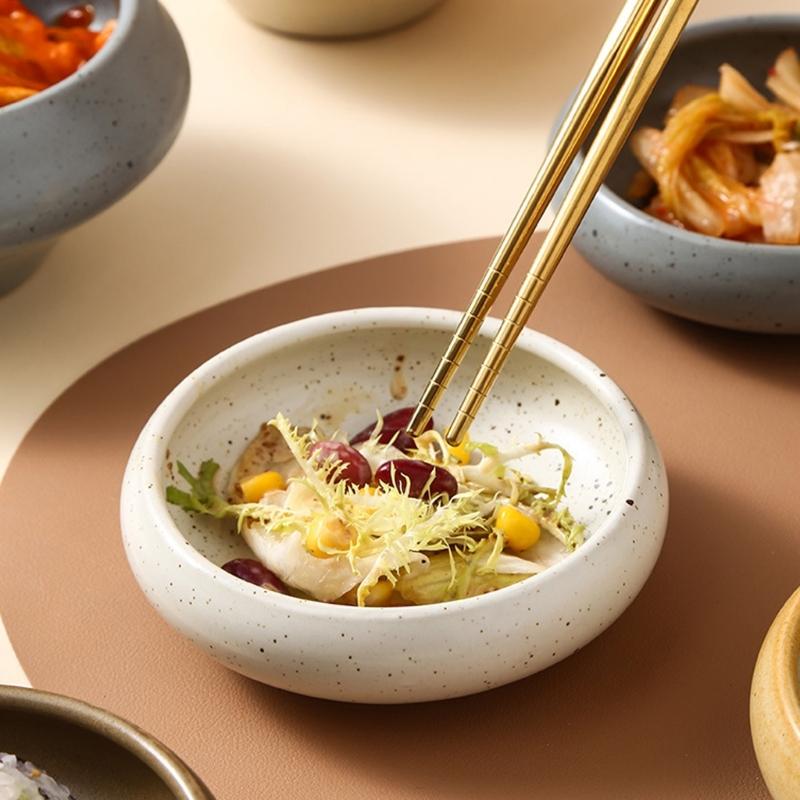 Japanese Ceramic Appetizer Plate for Various Food Dessert Condiments Home Restaurant Seasoning Dish
