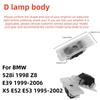 AAAOL1 2pcs Car door LED welcome light forBMW 1 2 3 4 5 6 series E90 E91 E92 E93 E60 E61 F110 F30 F20 badge projector