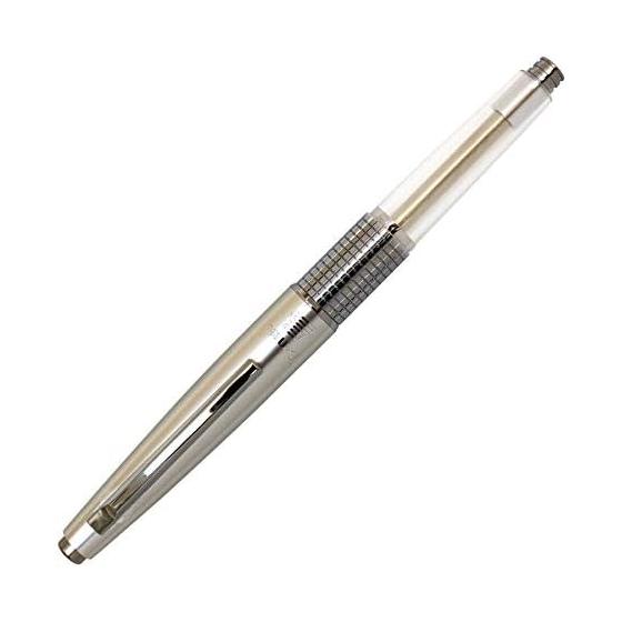 Mannen Shiro Kelly Mechanical Pencil Limited Color 0.5mm [Silver/Clear] Pocket