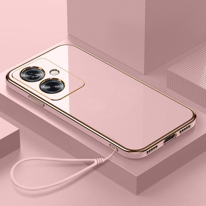 Para OPPO A79 Funda OPPO A79 Funda OPPO CPH2553 Funda para teléfono OPPO A79 A79 5G Lujosa carcasa trasera a prueba de golpes con revestimiento cuadrado