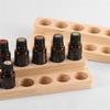 B97A-Essential Oil Storage Solid Wood Essential Oil Rack Essential Oil Bottle Storage Base