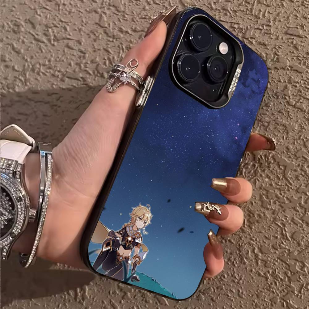 G-Genshin Impact Unreconciled Stars Phone Case For iPhone 17,16,15,14,13,12,11,Pro,X,Xs,MAX,Plus TPU Soft To Skin-friendly Cover
