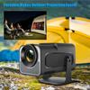 4K Ultra HD HY320MINI Portable Smart Projector with PTZ for Home & Mobile Use