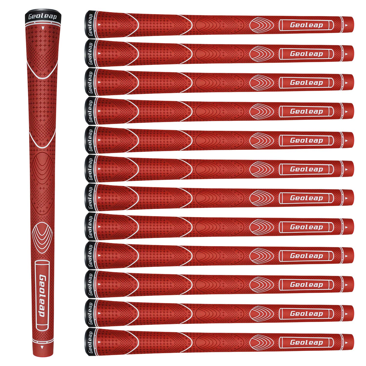 

Geoleap Резиновый Гольф Набор из 6 Цветов Большой Палец Мягкие Удобные Гибридные Гольф Клуб Грипсы Красный Glory-T Грипсы, 13, Стандартный/Средний, Опции, Рисунок, Ощущение,