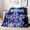 Famous F.C. Internazionale Milano football player Lautaro Martínez  blanket Soft four season home bed office travel outdoor warm  blanket L10