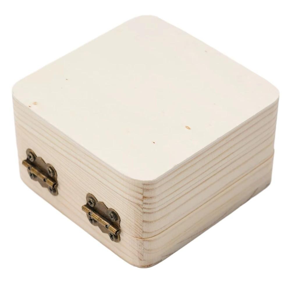 Plain Wooden Packing Box Small Size Gift Box Jewelry Storage Box  Jewelry and Small Item Storage