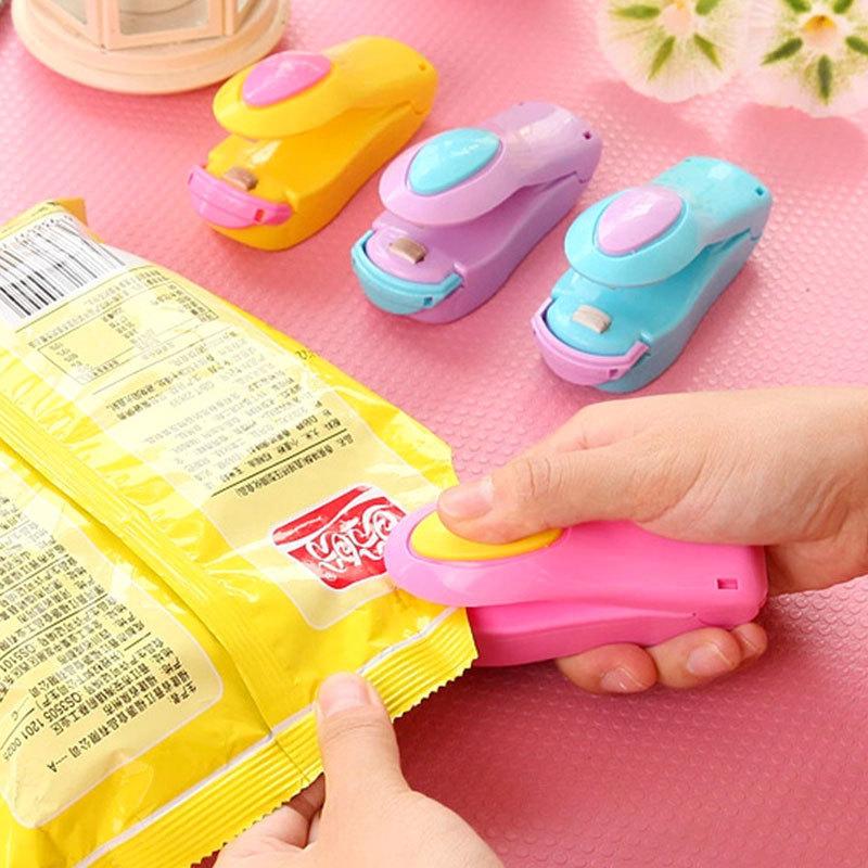 Mini Snack Sealing Machine Household Portable Food Preservation Sealing Small Hand-pressed Plastic Bag Sealing Machine