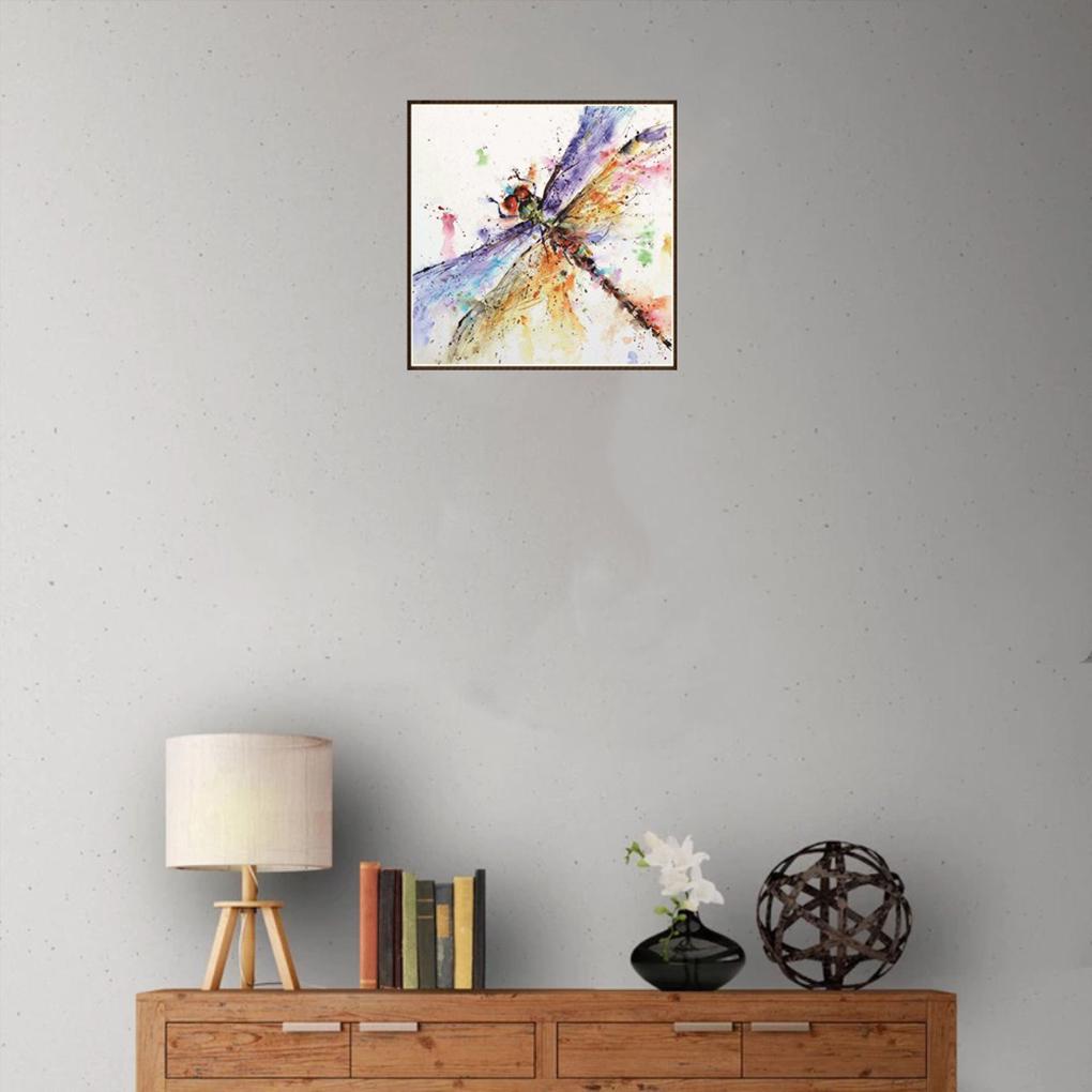 5D DIY Butterfly/Dragonfly/Wolf/Bird Animal Painting Diamond Stitch Round Resin Crystal Embroidery Picture Gifts