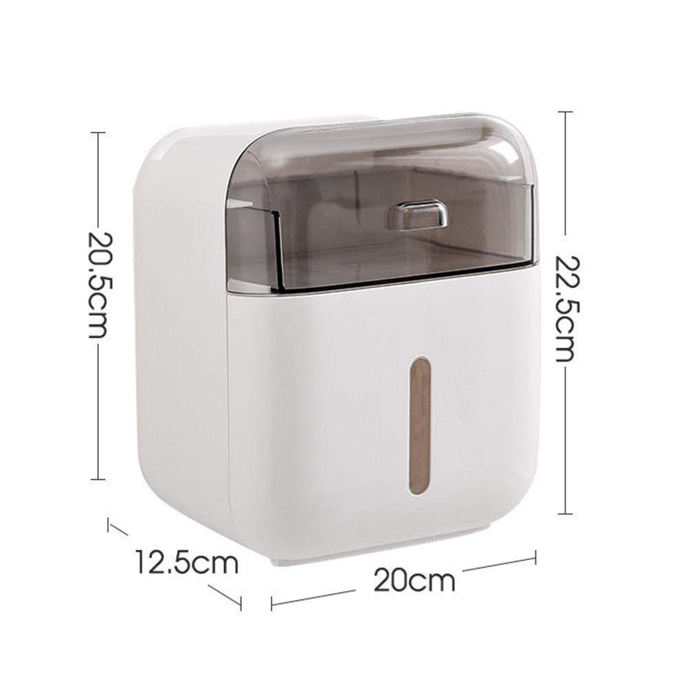 Waterproof Toilet Paper Holder Creative Roll Towels Box Shelf Kitchen Bathroom