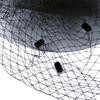Elegant Mesh Veil Hat Clip Headdress For Women Comfortable Hair Accessory For Weddings Parties Formal Event