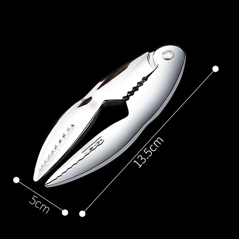 Multifunktionales Meeresfrüchte-Werkzeug Zinklegierung Krallenzangen Krabbennadeln Krabbenscheren Heim-Meeresfrüchte-Werkzeug Gadgets Smarte Restaurant-Accessoires