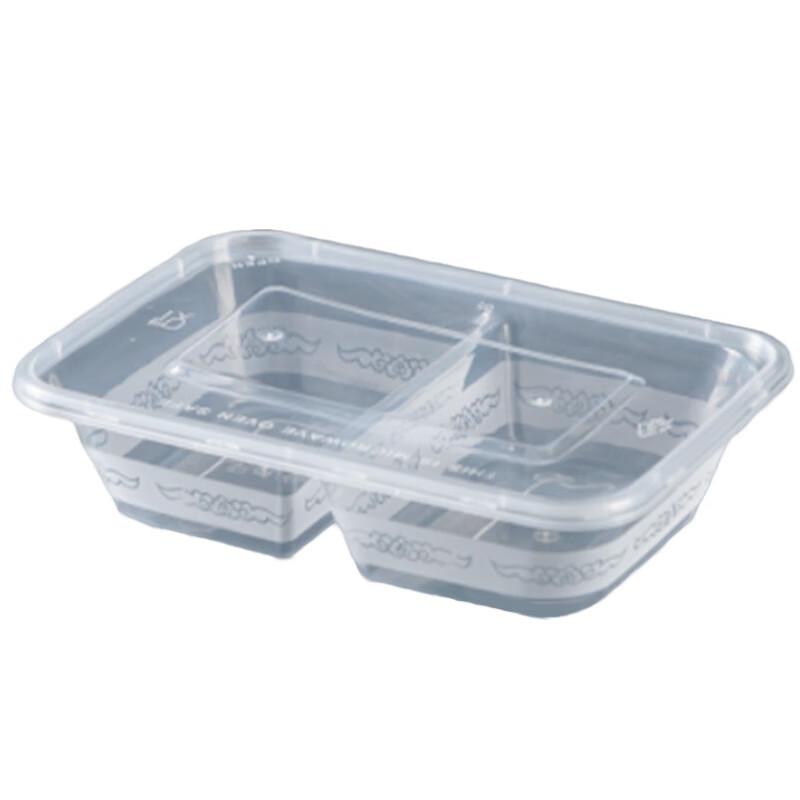 PP Disposable Takeaway Food Containers with Compartments