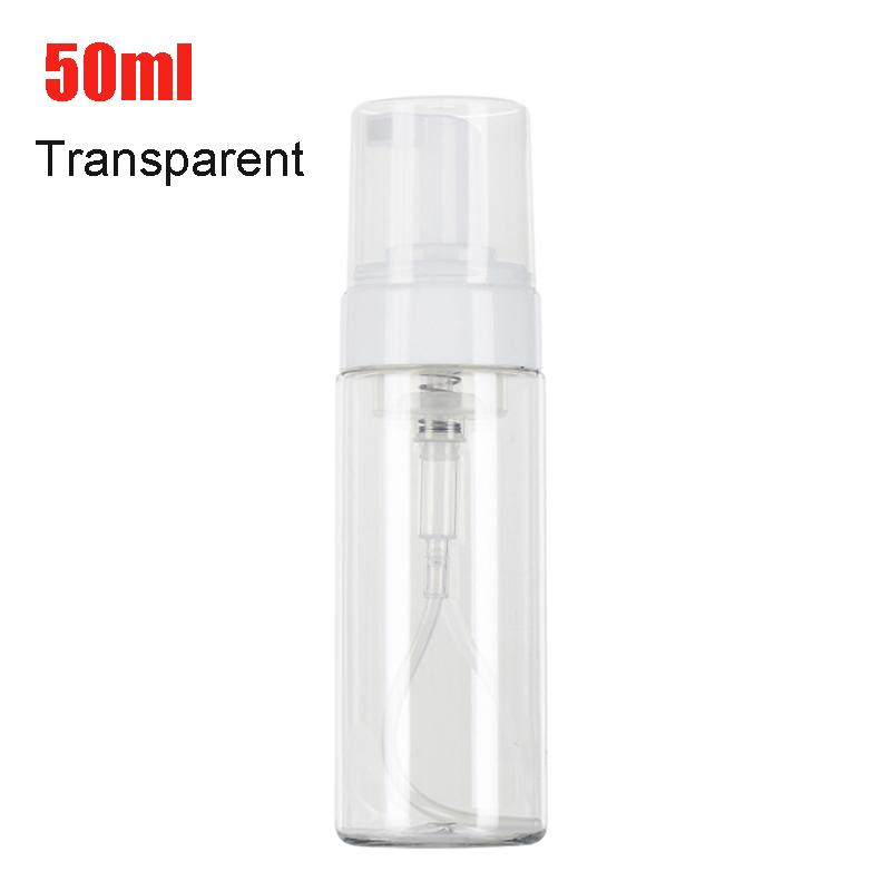 50/60/100/150/300ML Clear Foaming Bottle Liquid Soap Whipped Mousse Points Bottling Shampoo Lotion Shower Gel Foam Pump Bottles
