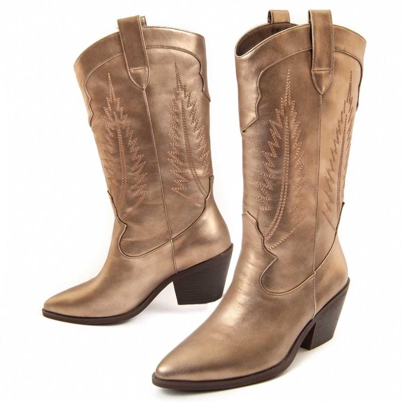 Women's Heel Boot. Montevita Tejan2 96673