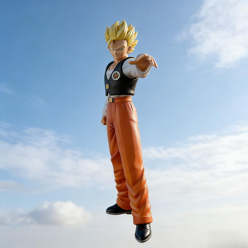 VF Statue 31cm/12.2inch Dragon Ball Z Gohan Figure Super Saiyan Son Gohan Action Figures Pvc Statue Collection Model Toys Gifts