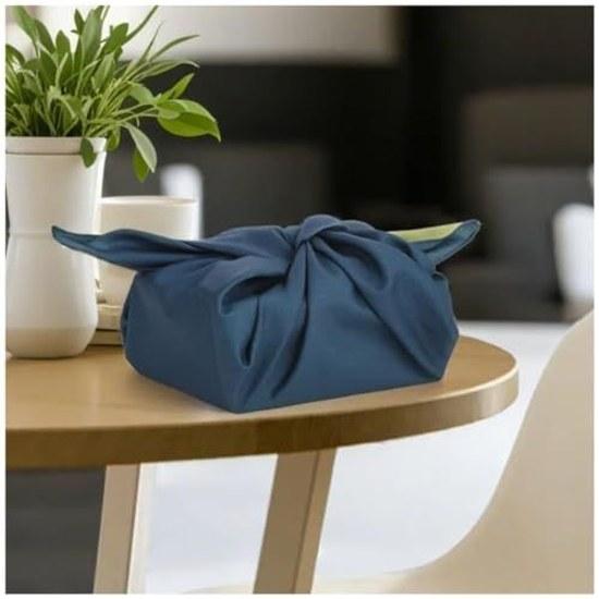 Furoshiki reversible stylish large plain 90 centimeters double-sided dyed four-sided sewn two widths bento wrapping gift bottle kimono practice bag