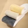 3pair Fleece Thickened Warm Sports Insole Antibacterial Deodorant Comfortable Breathable Sweat Absorption Shoe Pad Walking Pad