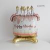 Large Cartoon Stand Cake Balloons for Kids' Birthday Party Decorations