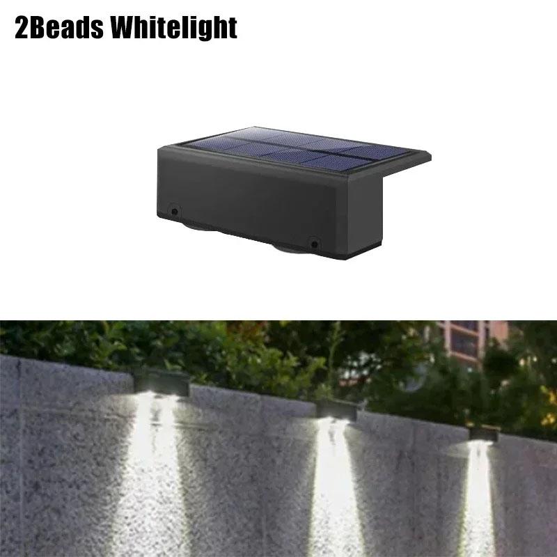 

Outdoor Solar Wall Light Waterproof Fence Lamp Ultra Strong Spotlight Illumination for Garden Fence or Exterior Wall