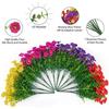 Silk Artificial Morning Glory Flower Fake Faux Flower Bouquet  Home Decor