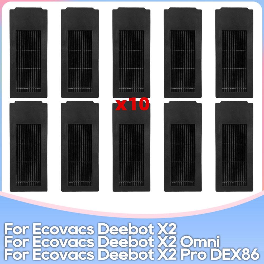 Passend für Ecovacs DEBOT X2 Omni /  X2 Pro / X2 Pro Omni / X2 Combo DEX86 Teile Hauptbürste Seitenbürste Filter Mopptuch Staubbeutel