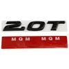 Car 3D Metal 2.0T Sport Displacement Trunk Logo Sticker Emblem Badge Decals For Honda Accord 10th Civic CRV Styling Accessories
