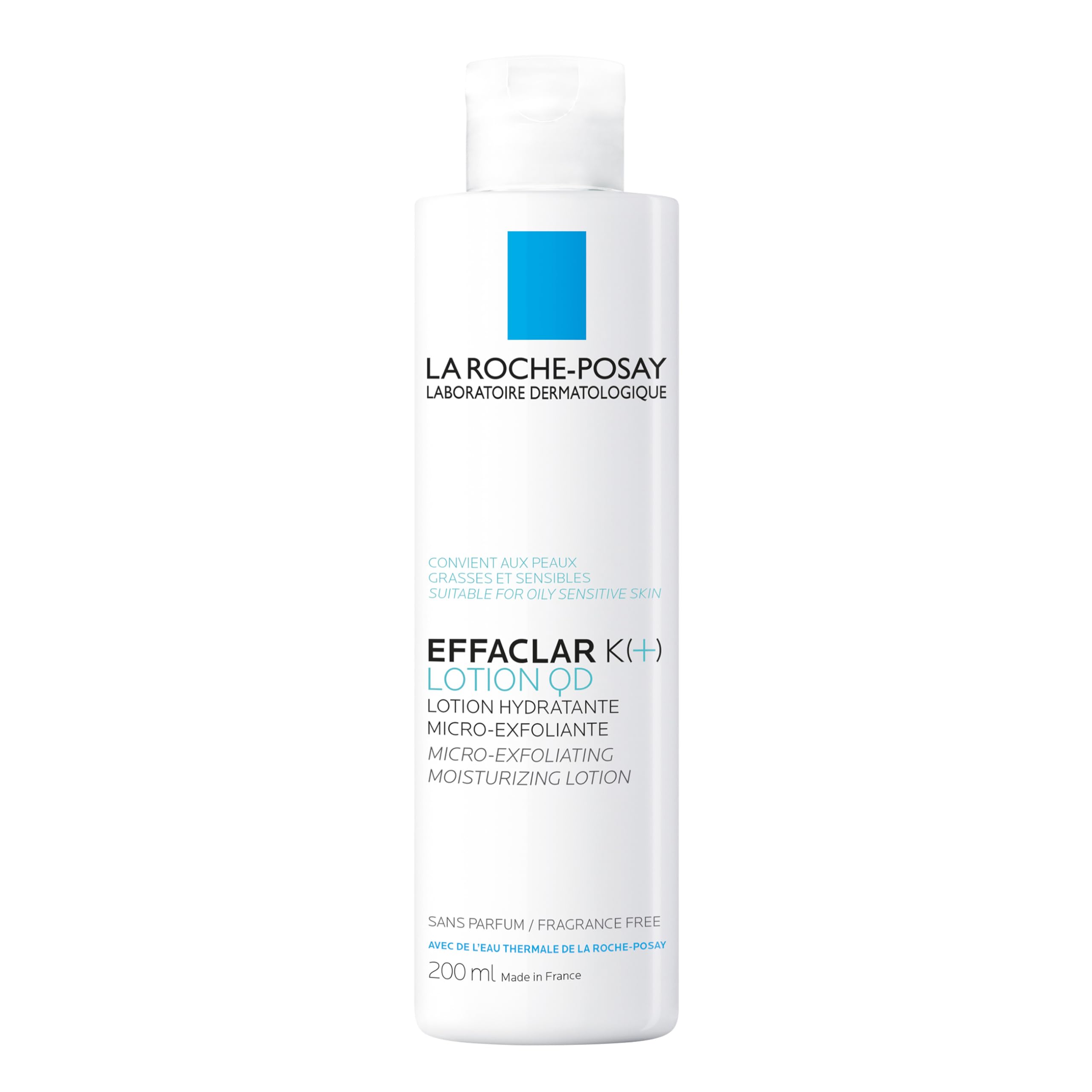 La Effaclar K Medicated salicylic suitable for sensitive Roche-Posay Lotion Exfoliating, moisturizing, refreshing, hydrating, acid, skin,