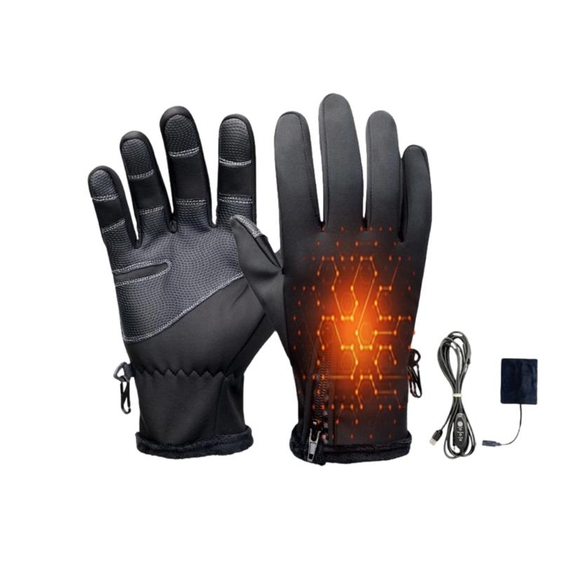 2pcs Adult Skiing Gloves Insulated Snow Mittens Breathable Winter Gloves for Outdoor Activity and Daily Use