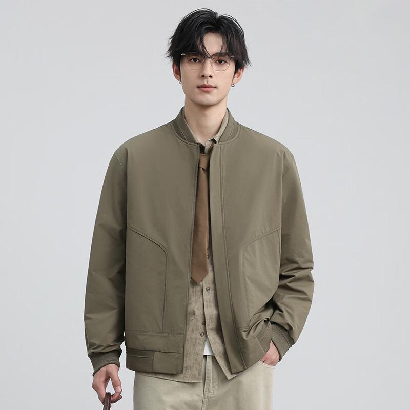 Men s Baseball Collar Business Casual Jacket 170/M