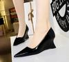 Fashion Mules Compensées Pour Femmes, Chaussons De Luxe Pour Femmes, Mocassins À Talons Carrés, Talons Moyens Et Hauts, 2024
