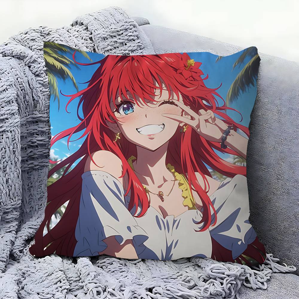 Anime Rias-Gremory Pillowcase Toon Gift Cushion Cover Bedroom Home Sofa Chair Seat Decor Pillow Case