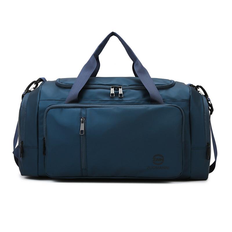 Three-Use Dry and Wet Separation Fitness Bag Multi-Functional Backpack Men's Shoulder Luggage Boarding Hand Travel Bag