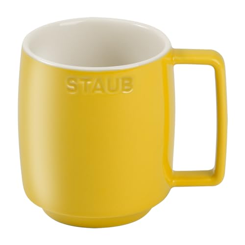 Staub Stacking Mug M Citron 350ml Ceramic Cup Pottery Microwave Safe